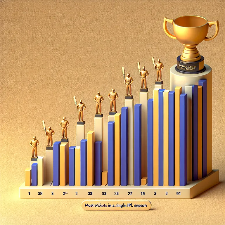 Most wickets in ipl in one season