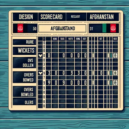 Afg last match scorecard