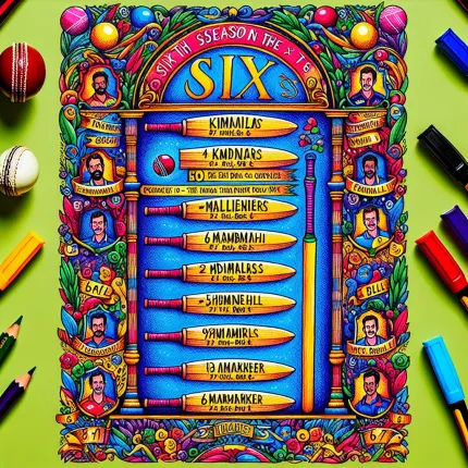 All ipl season sixes list