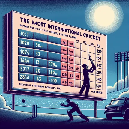 Most half centuries in t20 international cricket