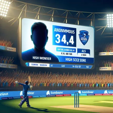 Which player has highest score in ipl