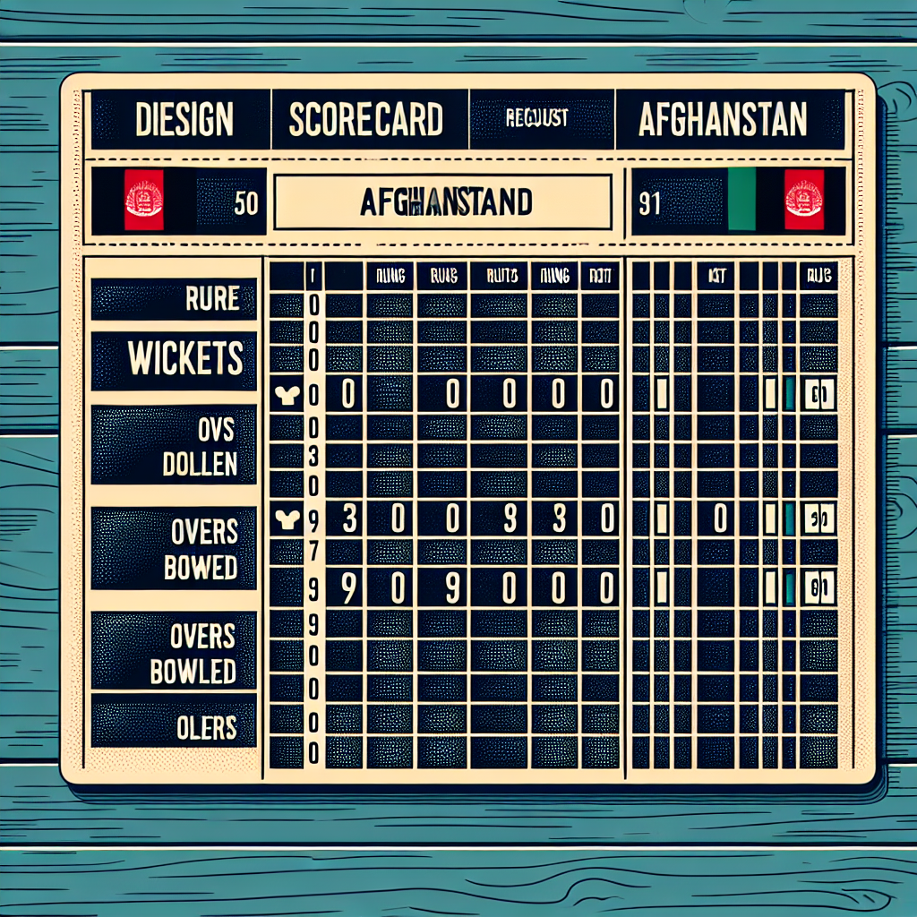 afg last match scorecard