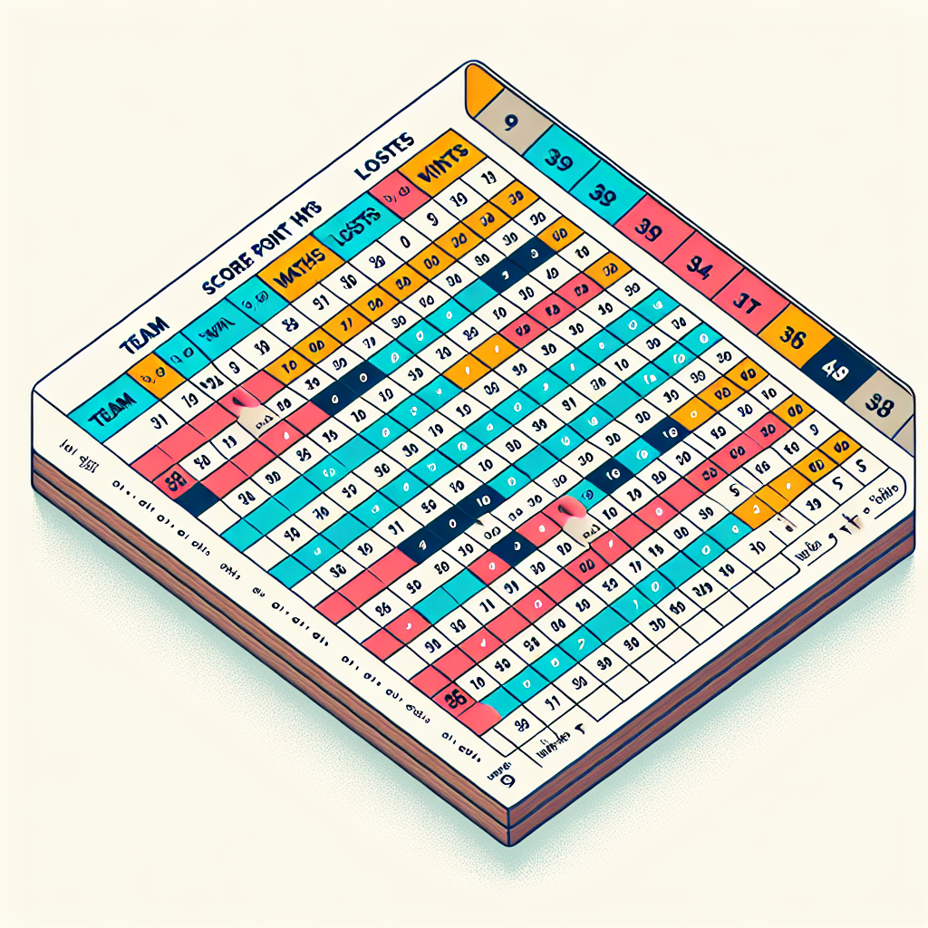 cricket score point table